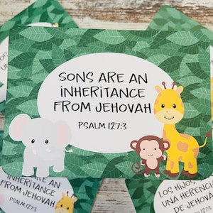 Baby Shower Card / JW Cards / JW Baby Shower Cards / Baby Shower Gifts