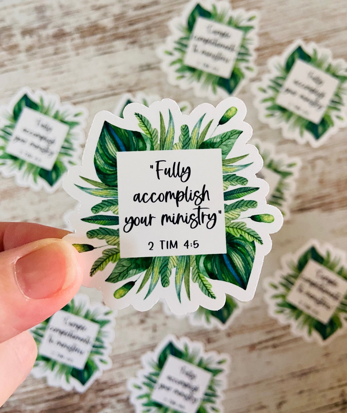 JW Fully Accomplish Your Ministry Stickers / 2 Tim 4:5 Stickers ...