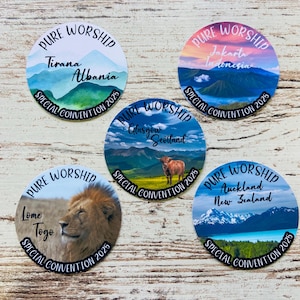Special Convention 2025 Magnets / JW Special Convention Gifts / Pure Worship / JW Magnets / Pure Worship Magnets / Convention Gifts