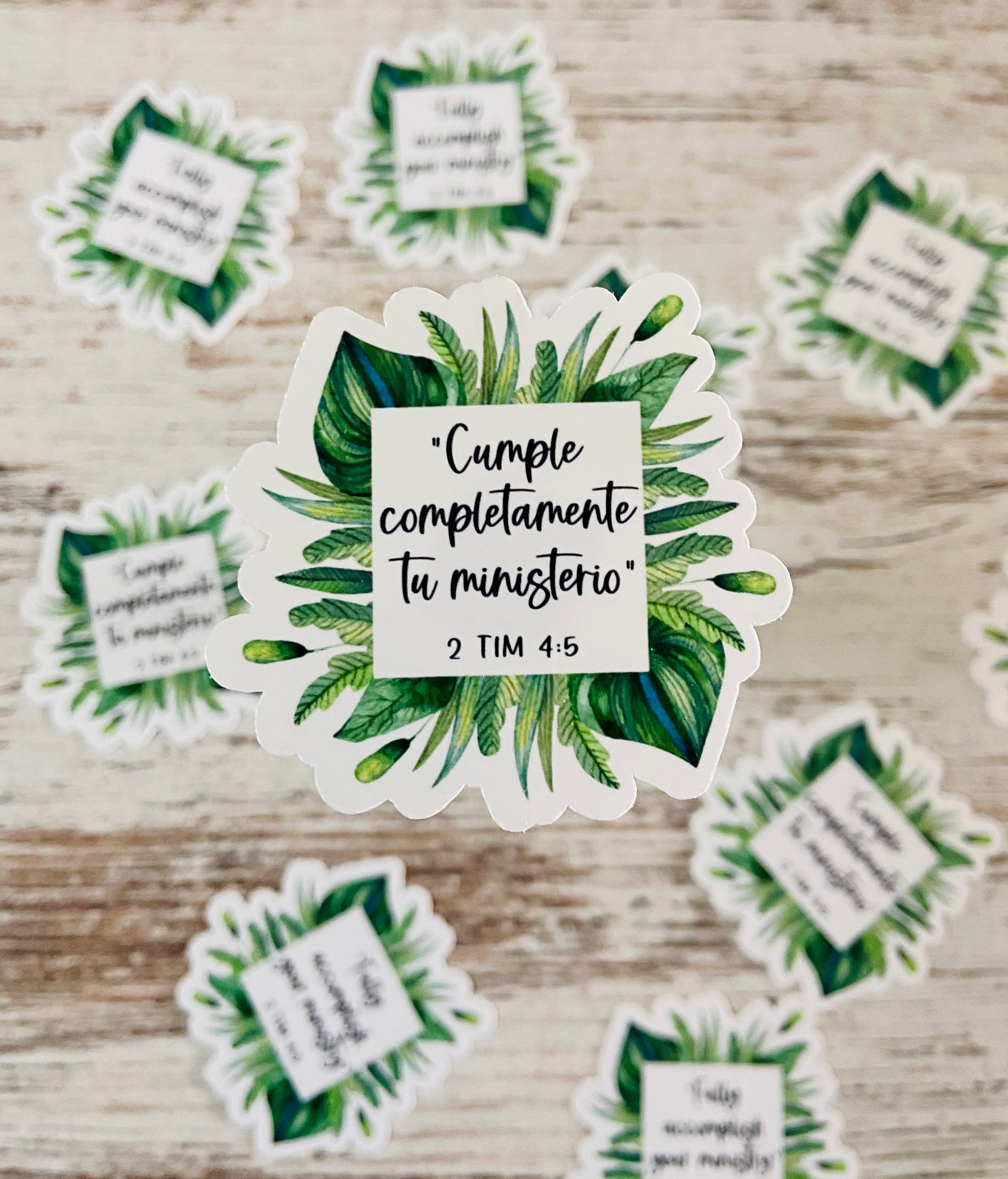 JW Fully Accomplish Your Ministry Stickers / 2 Tim 4:5 Stickers ...