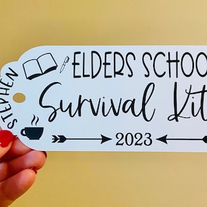 Elders School Survival Kit Gift Tags / Elder School Gifts / Elder School / JW Gifts / Elder Gift Bags / Escuela de Ancianos