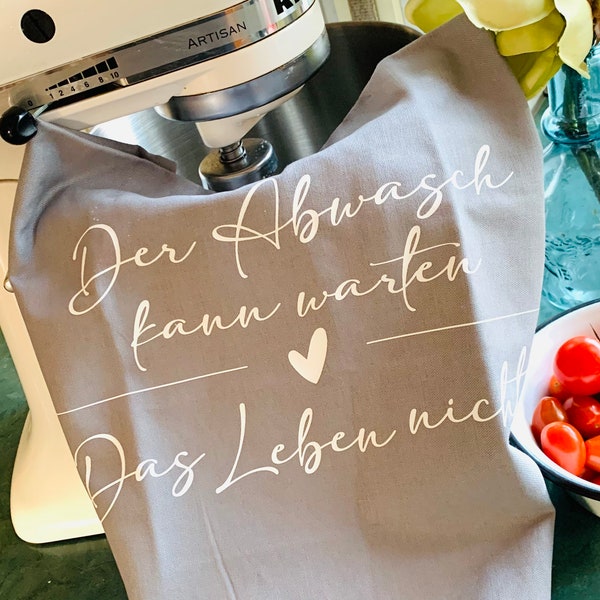 Geschirrtuch mit spruch Etsy.de