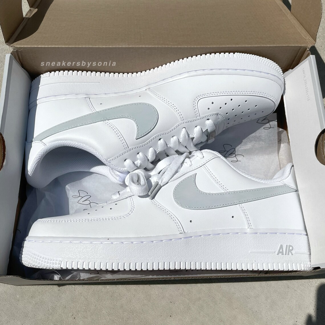 light grey air force 1