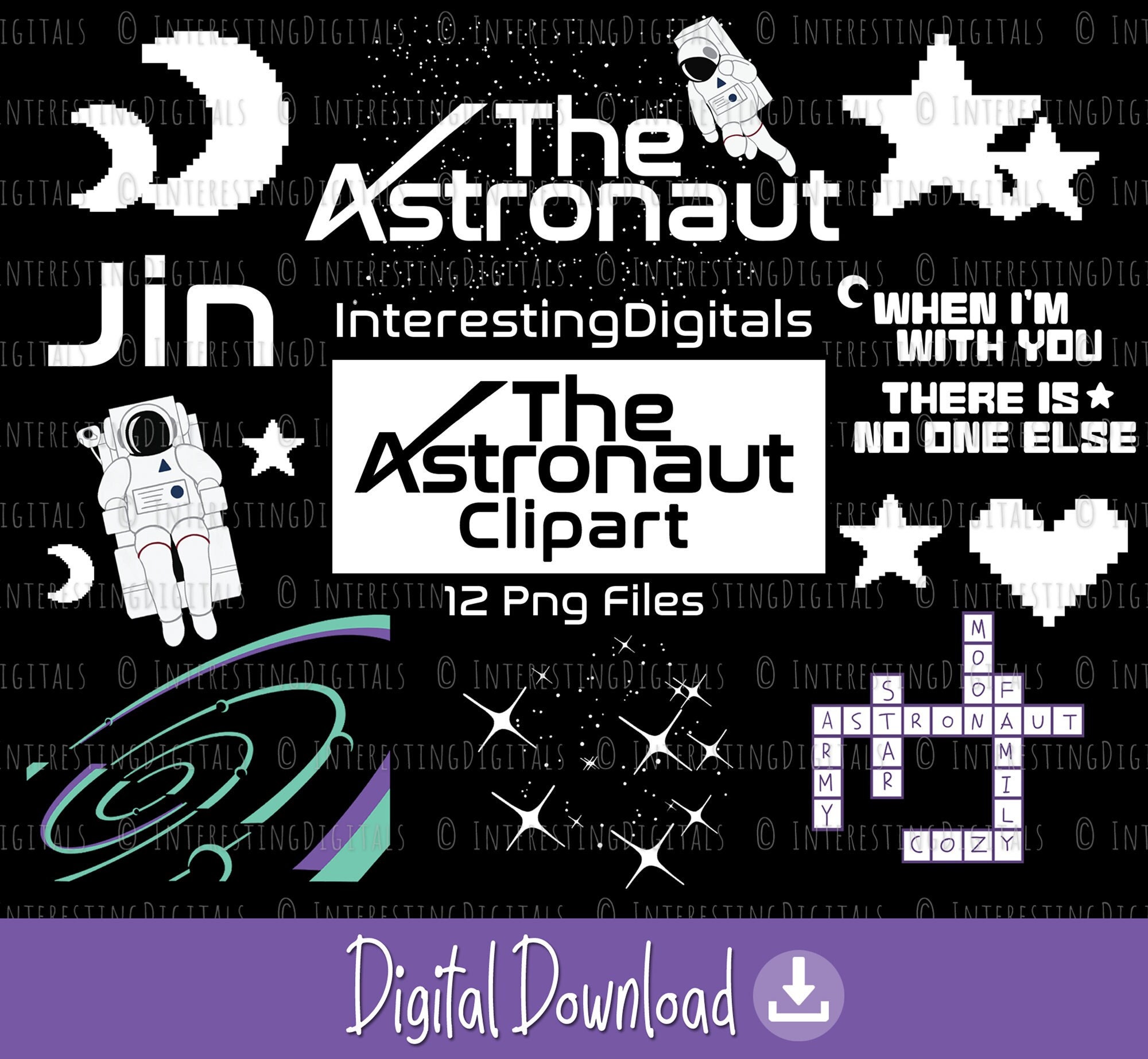 Kpop Printables, Kpop Clipart, Kpop Digitals, Kpop Digital Print, Kpop ...