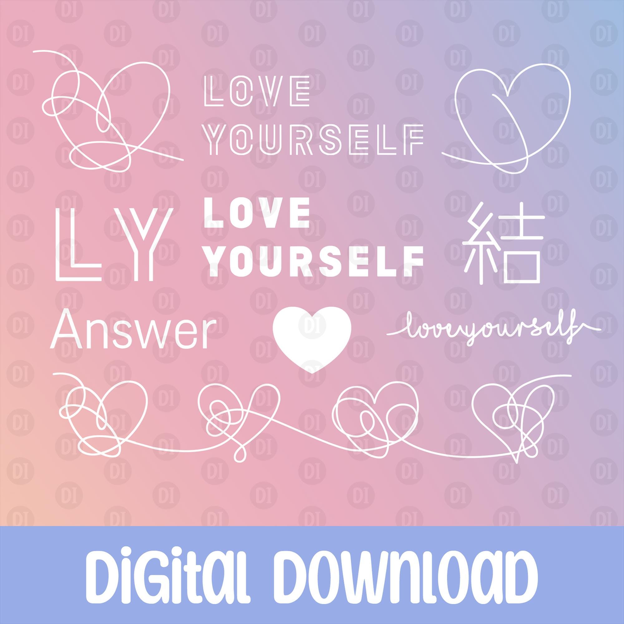 Bts Love Yourself Files - Etsy
