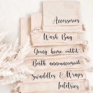 Hospital Maternity Bag Organisers