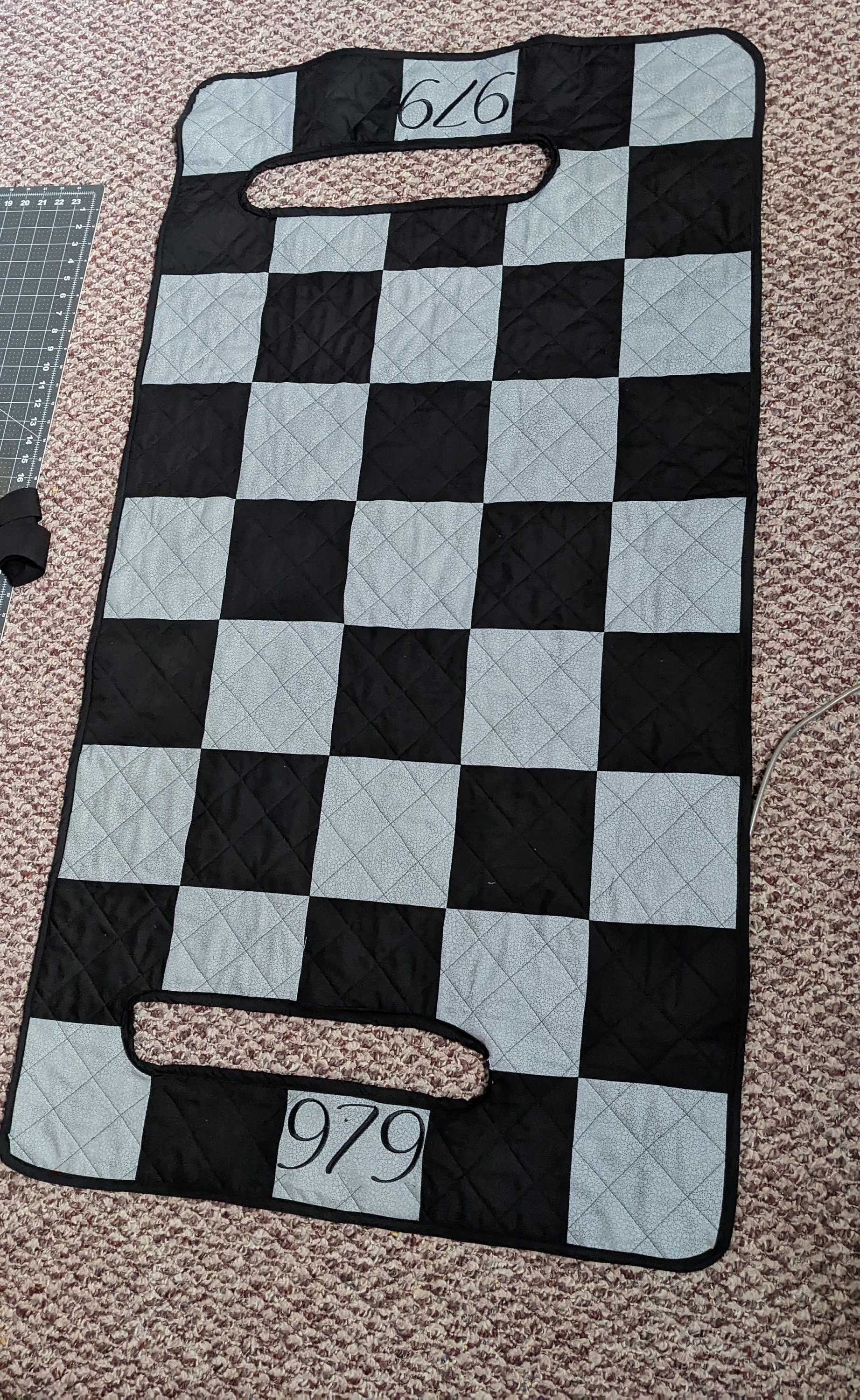 Quilted Golf Cart Seat Cover Etsy