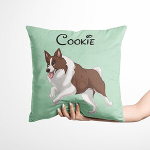 Kissen mit deinem Haustier bedruckt/personalisiertes Geschenk für Tierbesitzer und Kinder / Hund, Katzen oder Pferde / mit Füllung
