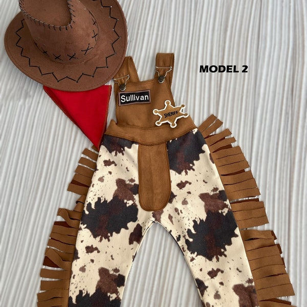 Personalized Toddler Cowboy Brown Western outfit*Infant Brown Wild west suit*Toddler Rodeo Outfit*1st Birthday outfit*Cowboy pants for baby