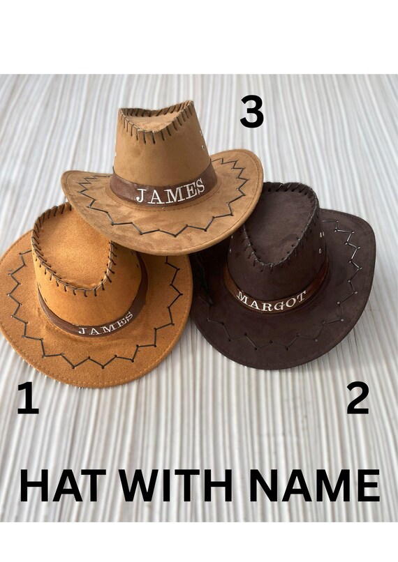 Set 3 Pezzi Neonato Cowboy – Pagliaccetto Manica Lunga Con Stampa Lettera, Pantaloni E Cappello – Completo Autunno/Inverno (0-18 Mesi) - 2