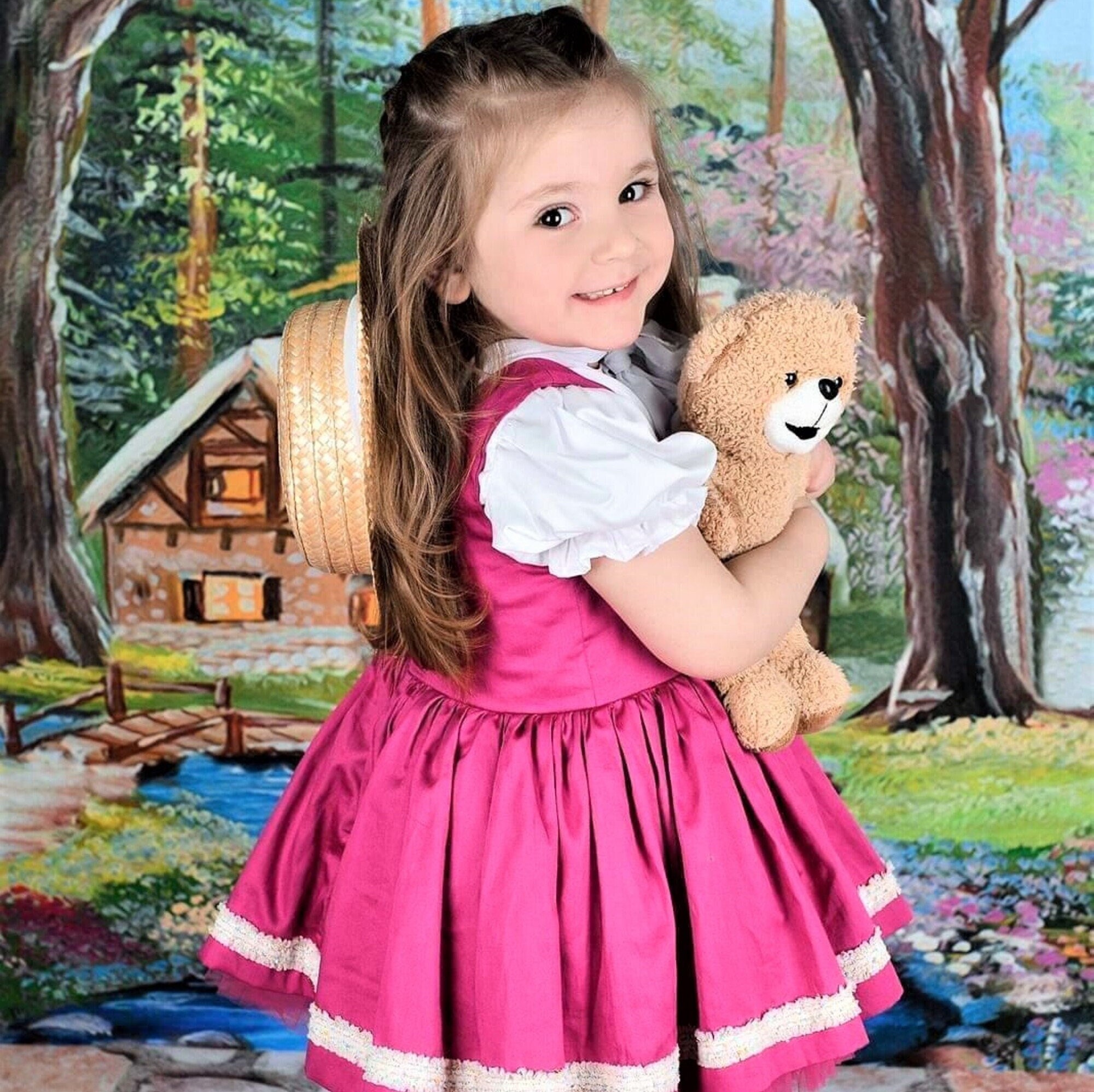 Vestido rosa inspirado en Masha Vestido de niña Disfraz de - Etsy España Vestido rosa inspirado en Masha Vestido de niña Disfraz de - Etsy España