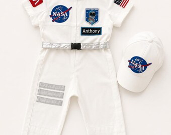 Disfraz De Astronauta Para Bebé Niño O Niña | Mono Espacial De Manga Larga, Suave Y Cómodo Para Carnaval, Fiestas Y Juego De Roles