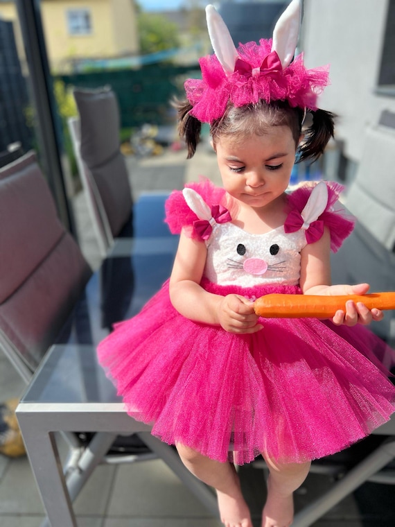 Toddler Easter Pink Dress,first Easter Outfit,easter Baby Photo Shoot,bunny  Suit for Girl,baby First Easter Suit,pink Bunny Baby Costume - Etsy