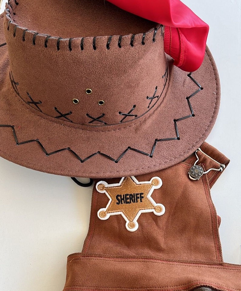 Personalized Toddler Cowboy Brown Western outfitInfant Brown Wild west suitToddler Rodeo Outfit1st Birthday outfitCowboy pants for baby image 3