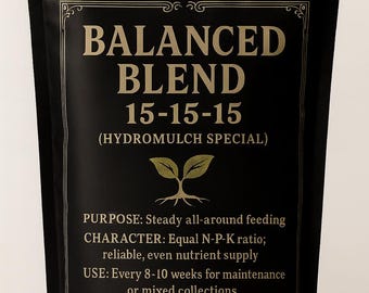 Balanced Fertilizer 15-15-15 | Equal NPK Ratio Blend for Reliable All-Around Feeding and Plant Maintenance