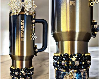 Black Honey Accessories. Tumbler Cup Bracelets. Handle charm. Straw Dangle Charm.  Each Sold Separately.