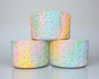 Pastel Lover Fusion Silicone Boot. Tumbler Cup and Water Bottle Accessories. Cup Protector.