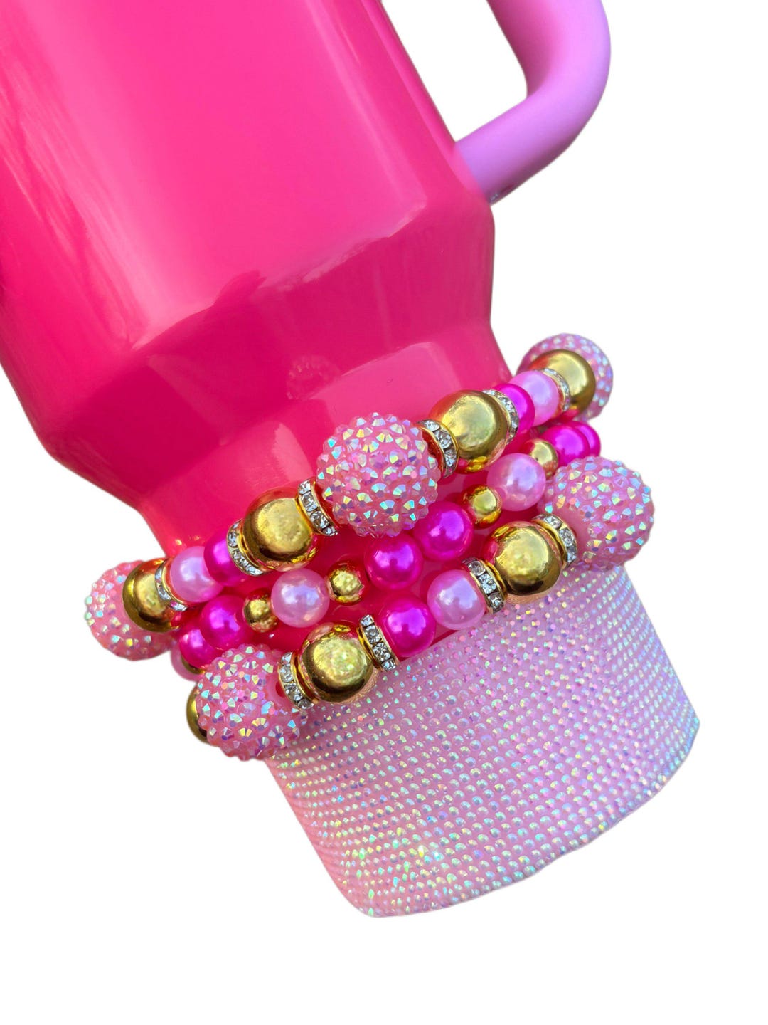 Pink Parade Bracelets. Pink Cup Accessories. Tumbler Accessories. Boot ...