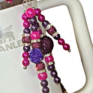 Berry Truffle Straw Topper. Cup Accessories. Straw Charm. Dangle Charm. Single item. Read Description.