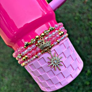 Wicked Pink Cup Bracelets Tumbler Cup Accessories. Northern Star. Boot NOT included.