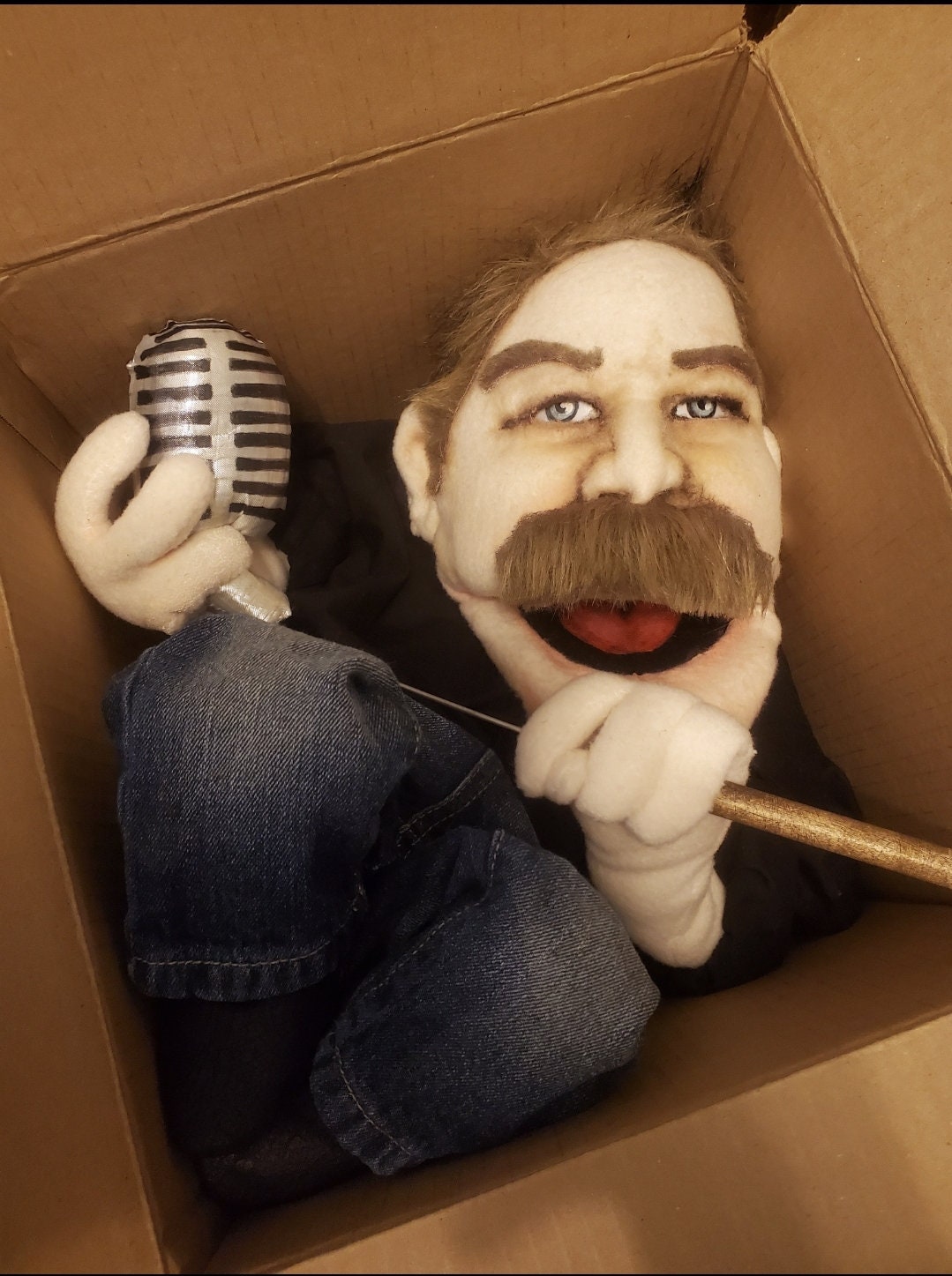 Custom Hand Made Look Alike Puppet Made to Order Your Ideas and Choices