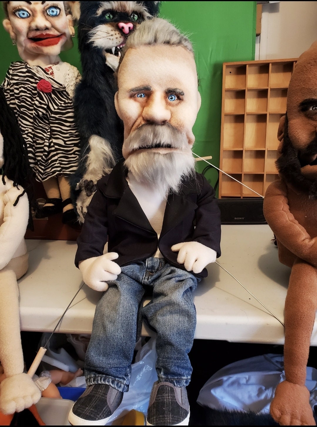 Custom MINI Hand Made Look Alike Puppet Made to Order Your Ideas and