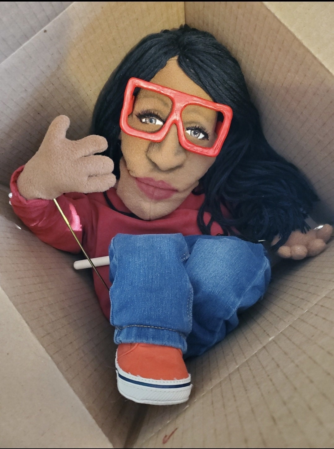 Custom MINI Hand Made Look Alike Puppet Made to Order Your Ideas and