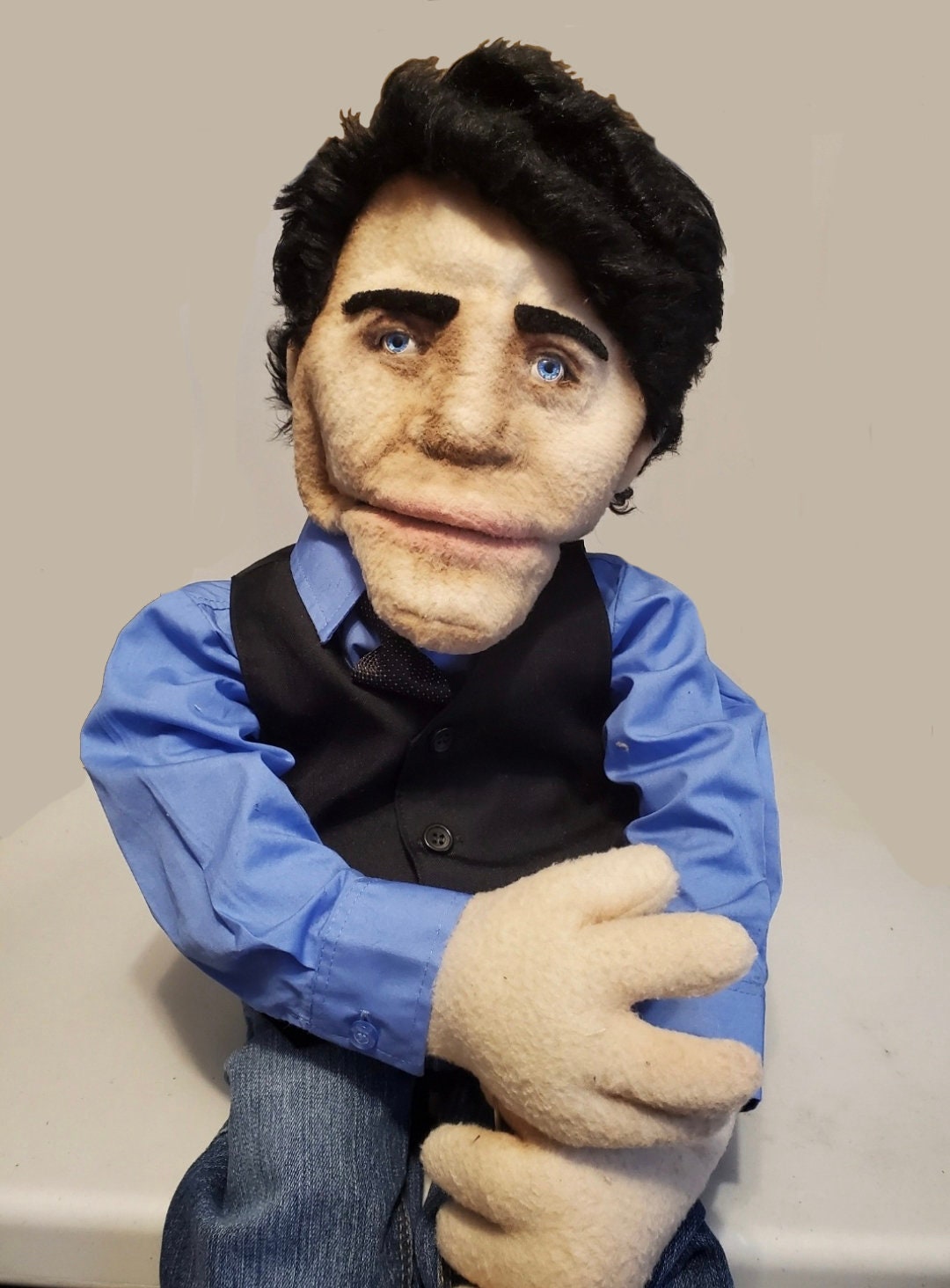 Custom Hand Made Look Alike Puppet Made to Order Your Ideas and Choices