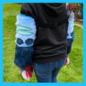 High Quality Fursuit Arm Sleeves Commission / Custom Fursona Character Cosplay