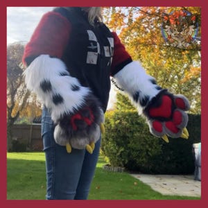 Custom Fursuit Arm Sleeves / Fursona Cosplay Commission image 17