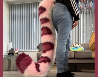 Custom Fursuit Tail Commission / Waggy Super Motion Cosplay Fursona Costume