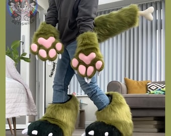 Custom Fursuit Tail Commission / Waggy Super Motion Cosplay Fursona Costume