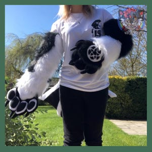Custom Fursuit Arm Sleeves / Fursona Cosplay Commission image 13