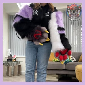 Custom Fursuit Arm Sleeves / Fursona Cosplay Commission image 5