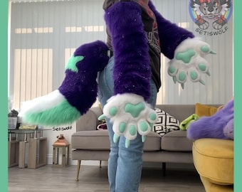 Custom Fursuit Tail Commission / Waggy Super Motion Cosplay Fursona Costume