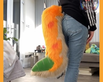 Custom Fursuit Tail Commission / Waggy Super Motion Cosplay Fursona Costume
