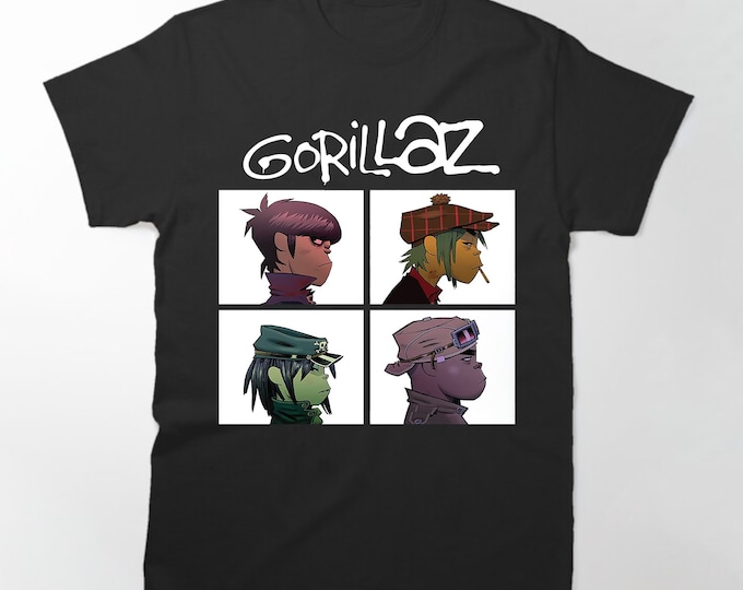 Gorillaz Demon Days T-Shirt - Offiziell Lizenziertes Band Shirt