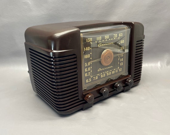 1946 Crosley Radio Model 66TA. Restored and Working FREE | Etsy