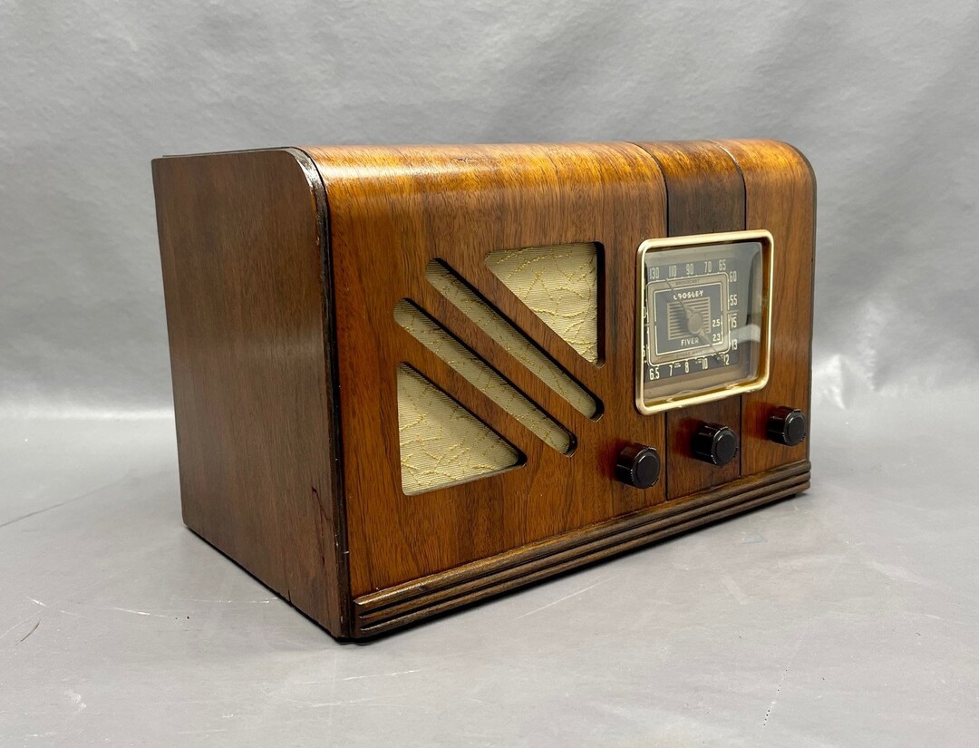 1941 Crosley Radio Model 20AP Restored and Working Vintage Etsy