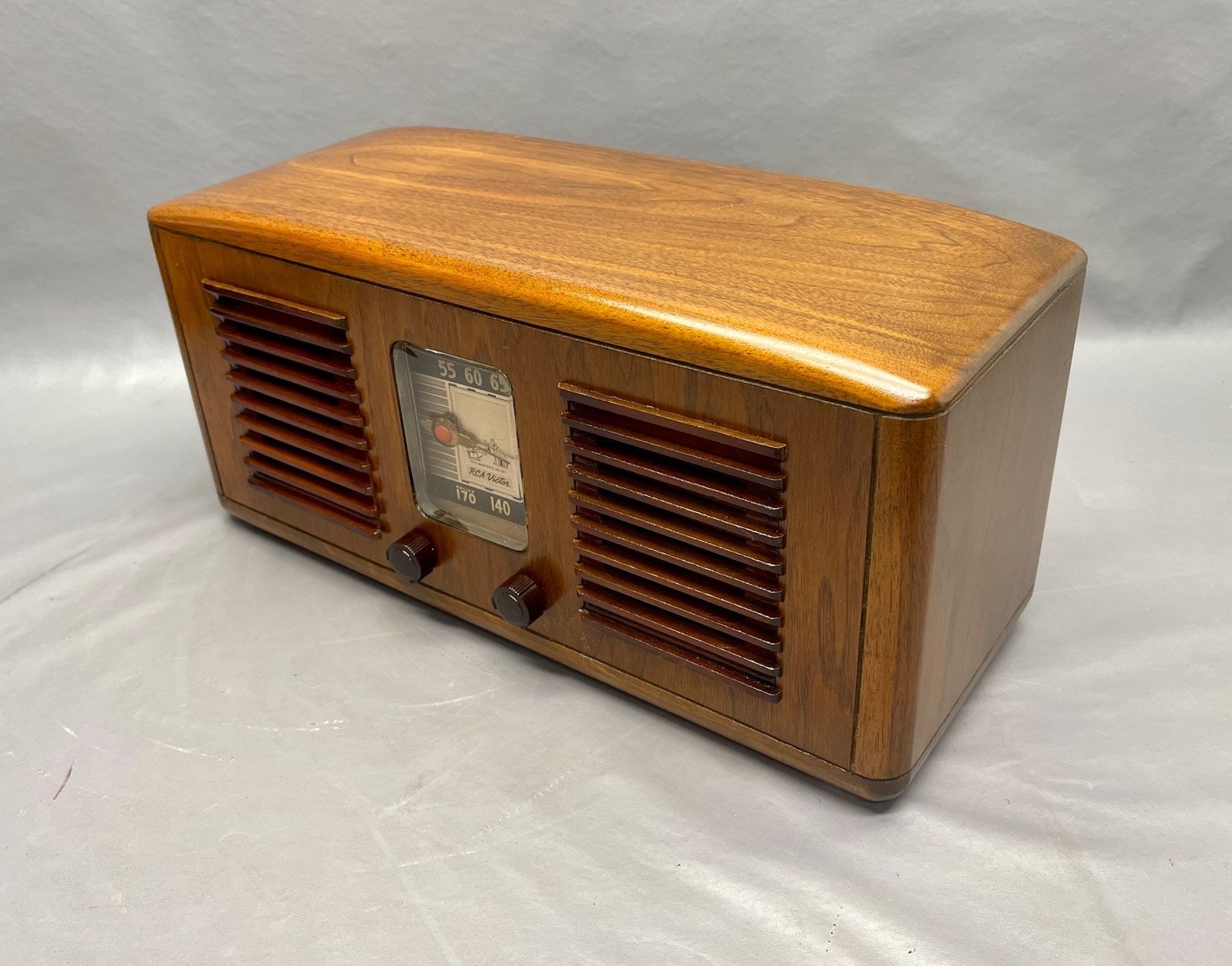 1941 RCA Radio Model 55X. Mid Century Radio. FREE Shipping. Etsy