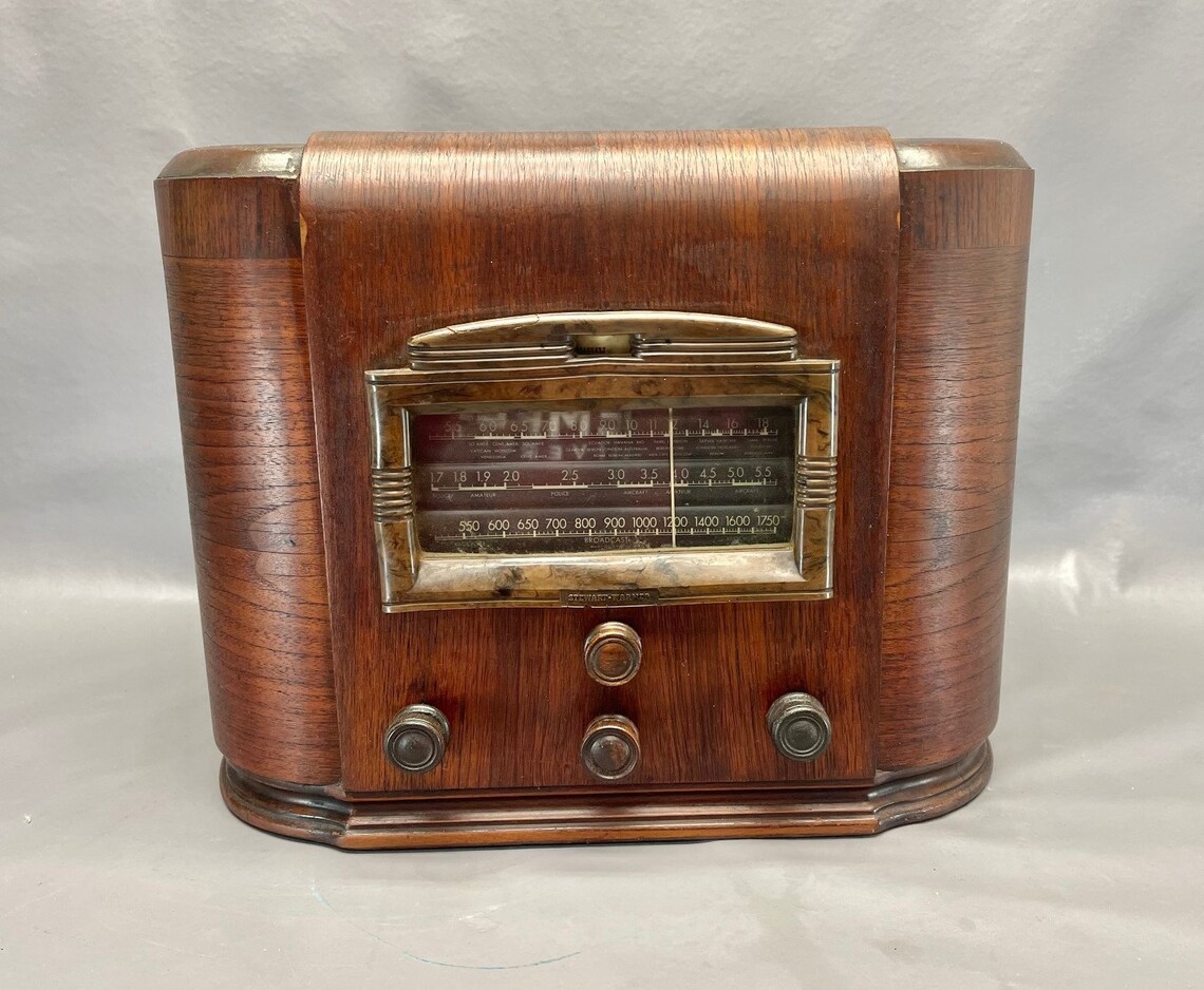 1937 Stewart Warner Radio Model R181. FREE Shipping. Antique - Etsy