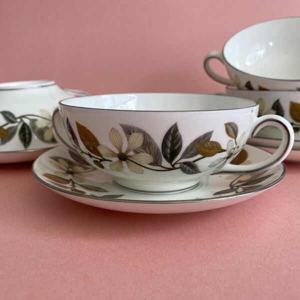 Magnolia Cup Saucer Etsy
