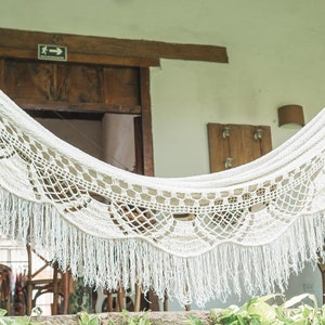 Authentic double hammock from Nicaragua 100% cotton