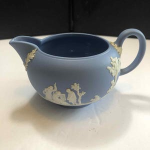 Wedgwood Blue creamer pitcher