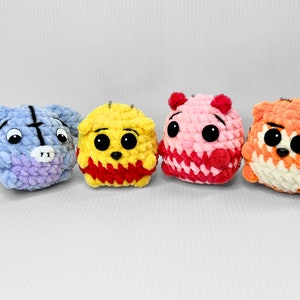Crochet Winnie the Pooh Keychain: Handmade Plush Character