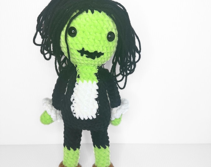 Crochet Billy Butcherson Doll – Handmade Hocus Pocus-Inspired Collectible