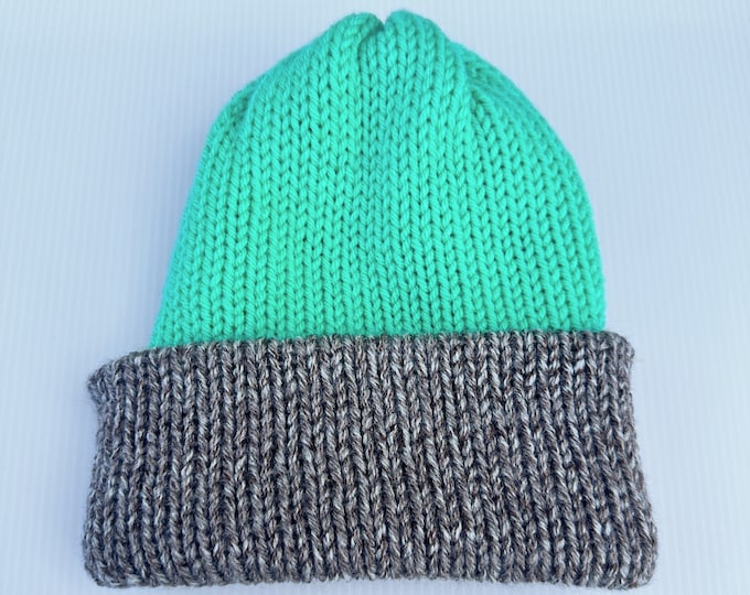 Warm & Stylish Chunky Beanie - Multi Colored - Perfect for Men and Women - Multiple Colors Available