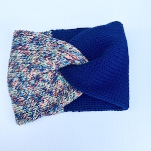 Bright Multicolor Winter Headband - Fashionable and Warm Ear Warmer for Adults