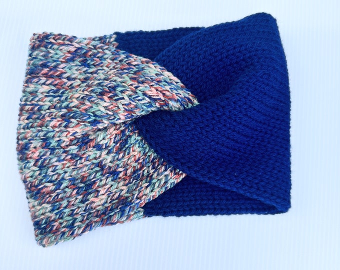 Bright Multicolor Winter Headband - Fashionable and Warm Ear Warmer for Adults