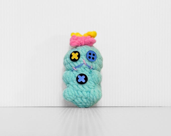 Handmade Crochet Scrump Bag Charm for Fans
